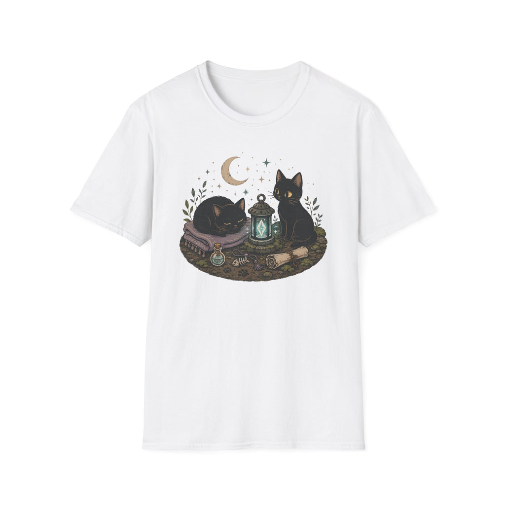 Cozy Save Point Cats T-shirt