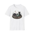 Cozy Save Point Cats T-shirt