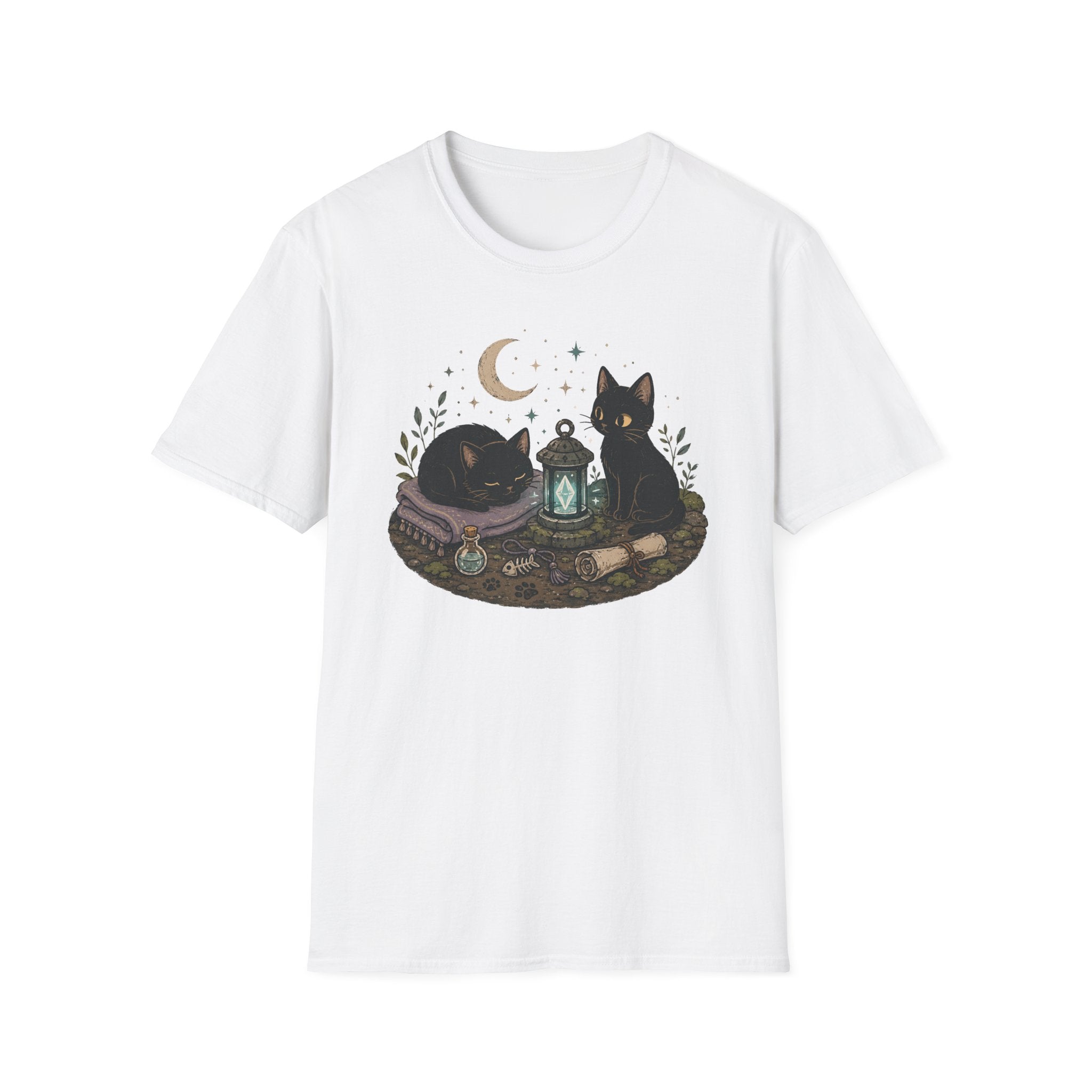 Cozy Save Point Cats T-shirt
