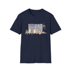 Window Ledge Cat Party T-SHIRT