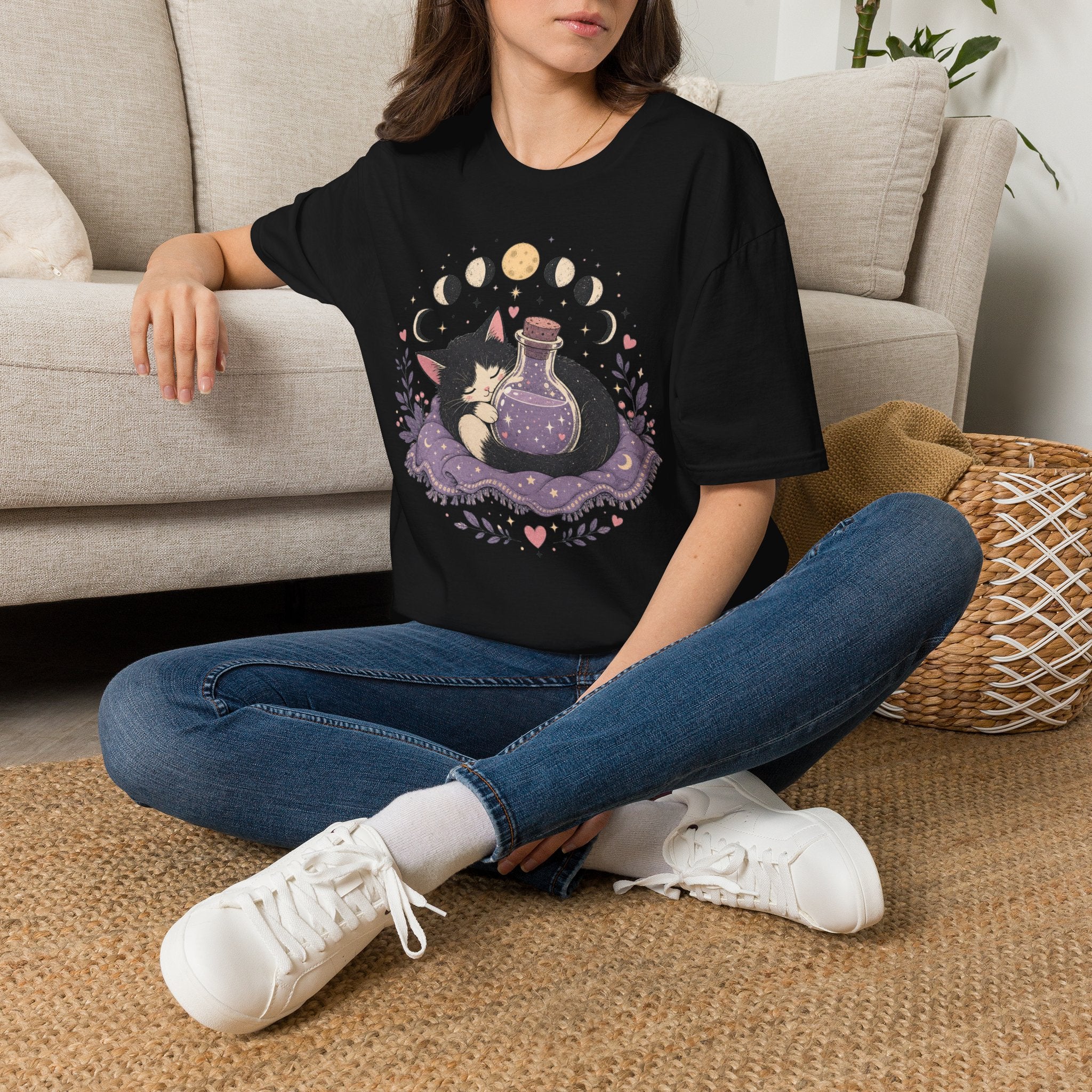 Potion Nap Cat T-SHIRT