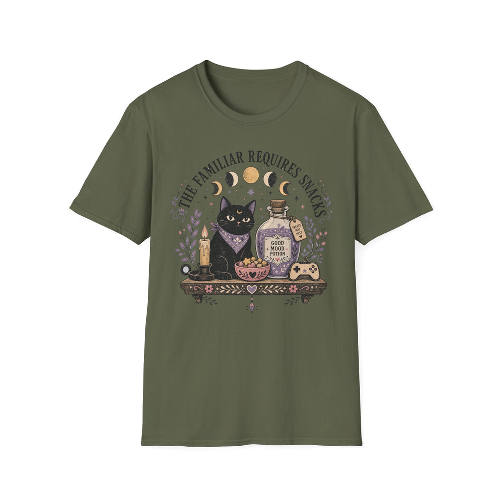 The Familiar Requires Snacks T-SHIRT