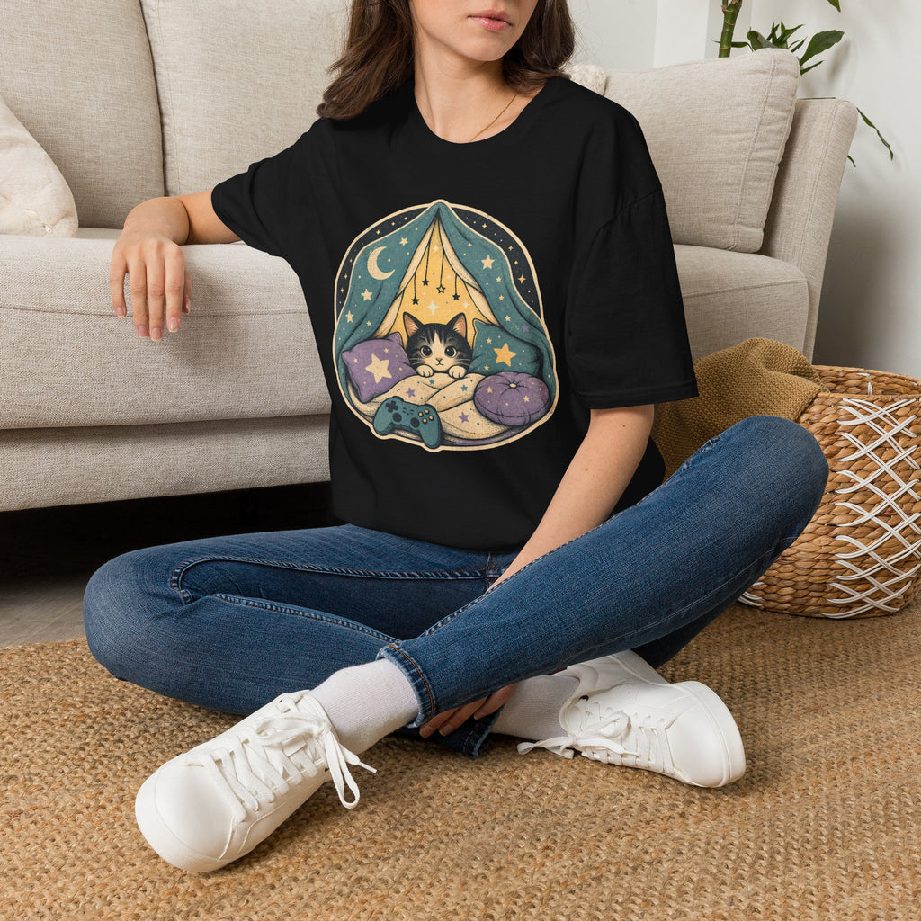 Tiny Portal Blanket Cat T-SHIRT