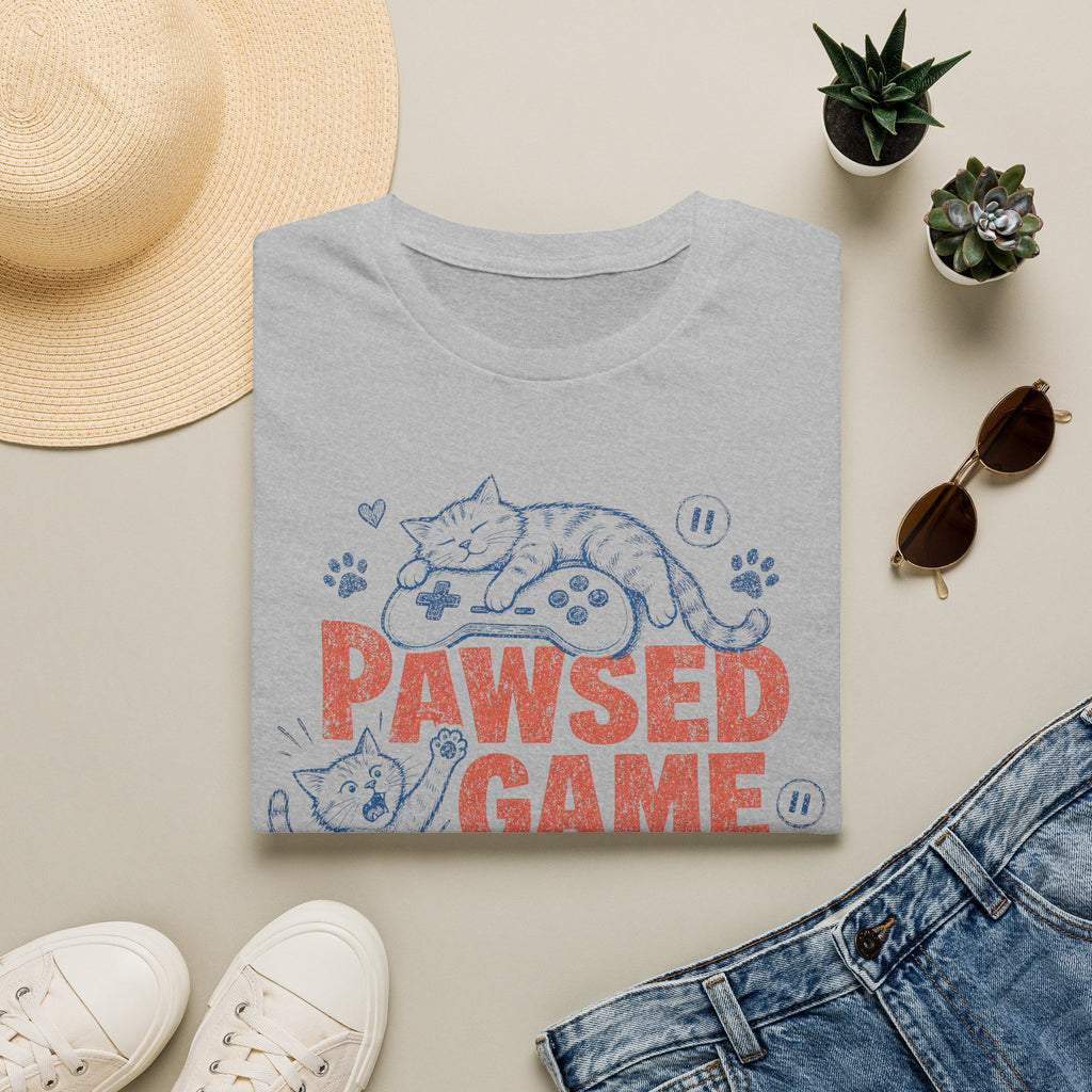 Pawsed Game Cat Club T-SHIRT