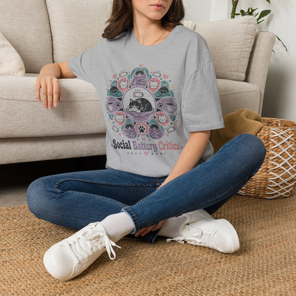 Social Battery Critical T-SHIRT