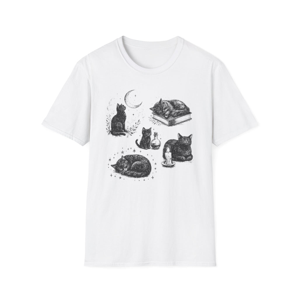 Cozy Familiar Sketch Sheet T-SHIRT