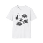 Cozy Familiar Sketch Sheet T-SHIRT