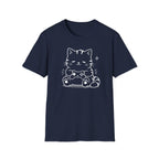 Sleepy Player Cat T-shirt