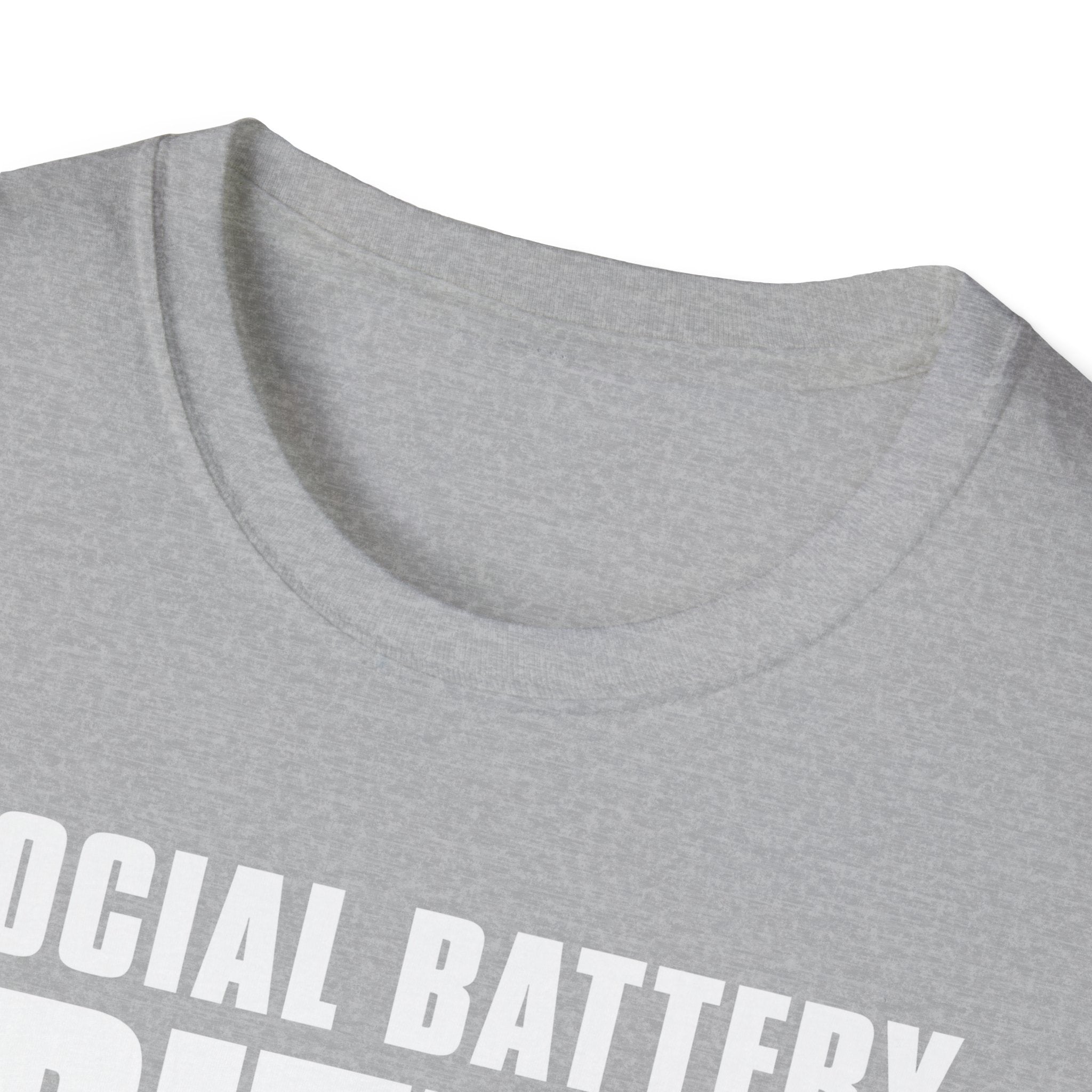 Social Battery Critical T-shirt