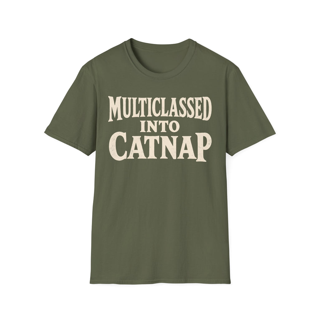 Multiclassed Into Catnap T-SHIRT