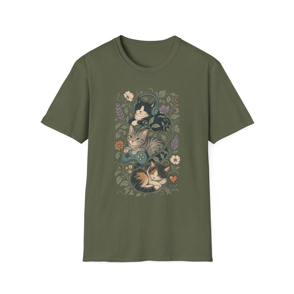 Cozy Gamer Garden T-SHIRT