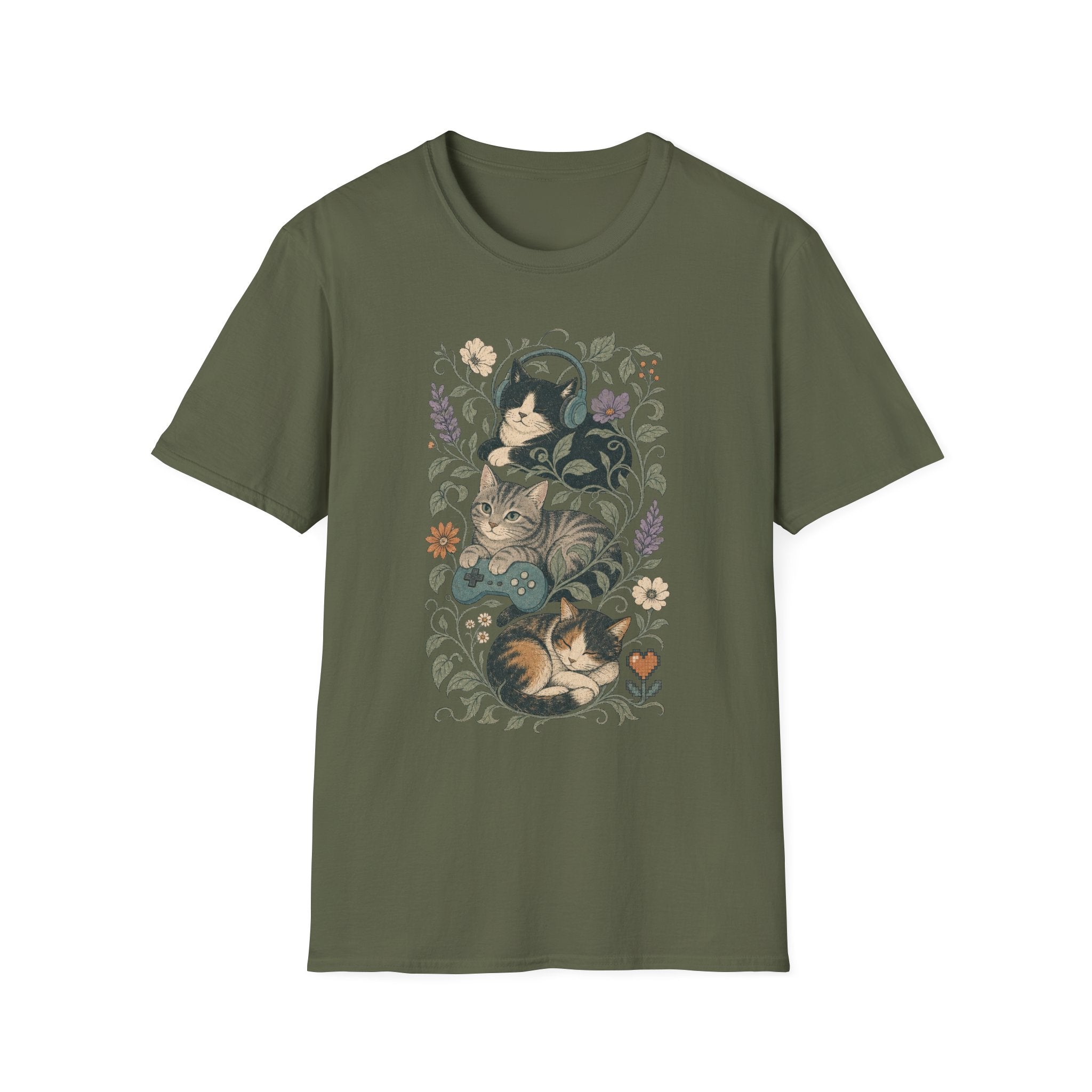 Cozy Gamer Garden T-SHIRT