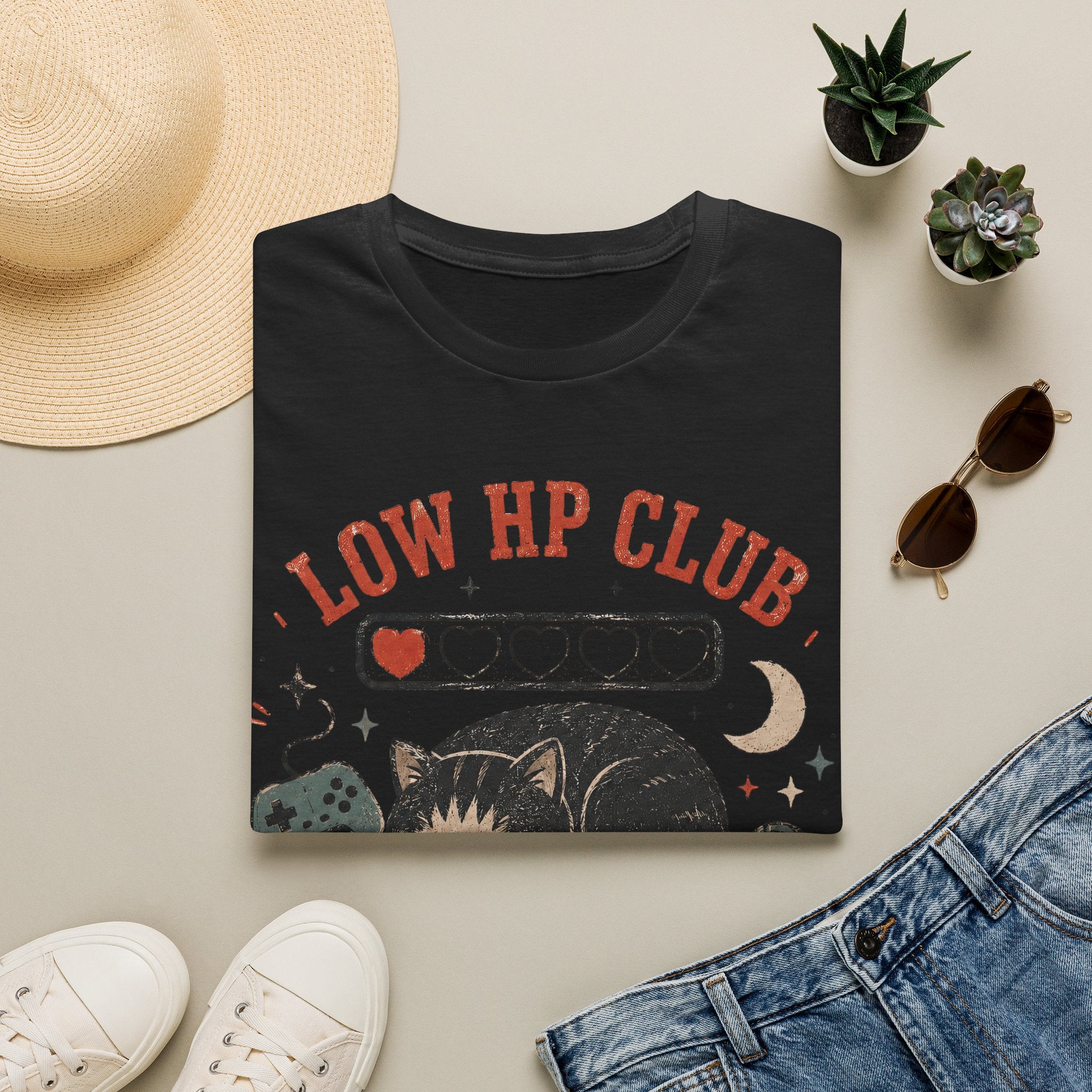 Low HP Cat Club T-shirt
