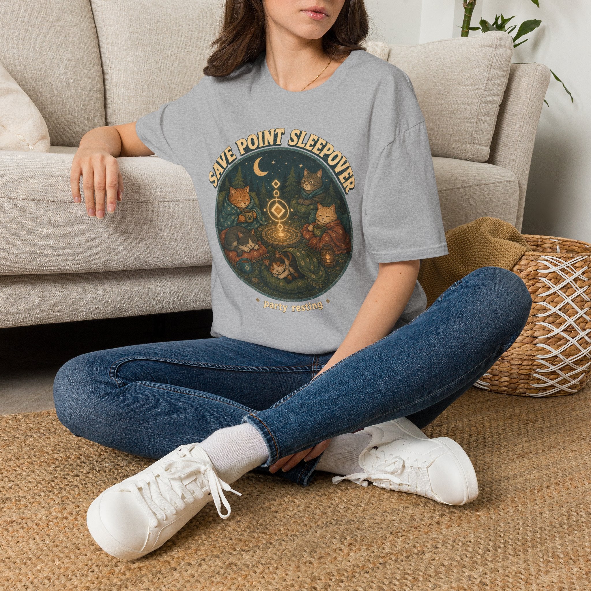 Save Point Sleepover T-SHIRT