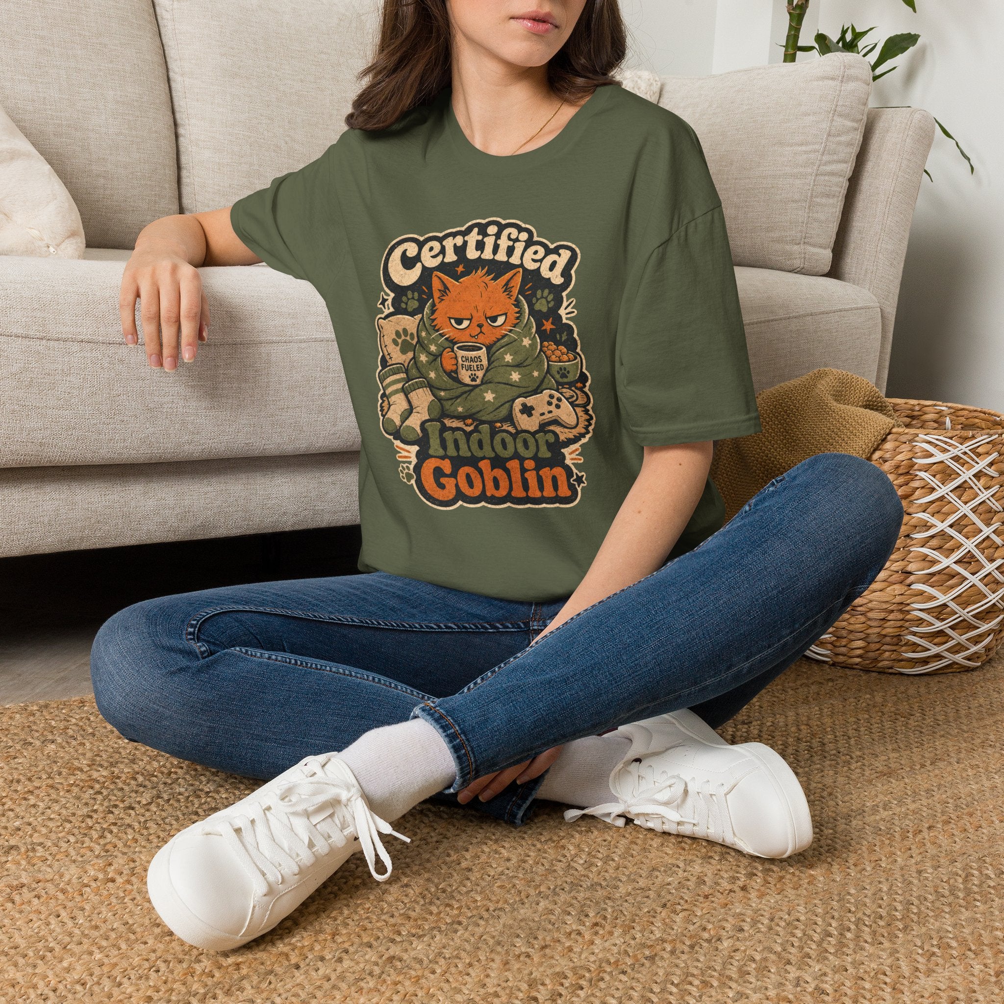 Certified Indoor Goblin T-SHIRT