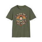 Player Two Has Paws T-shirt