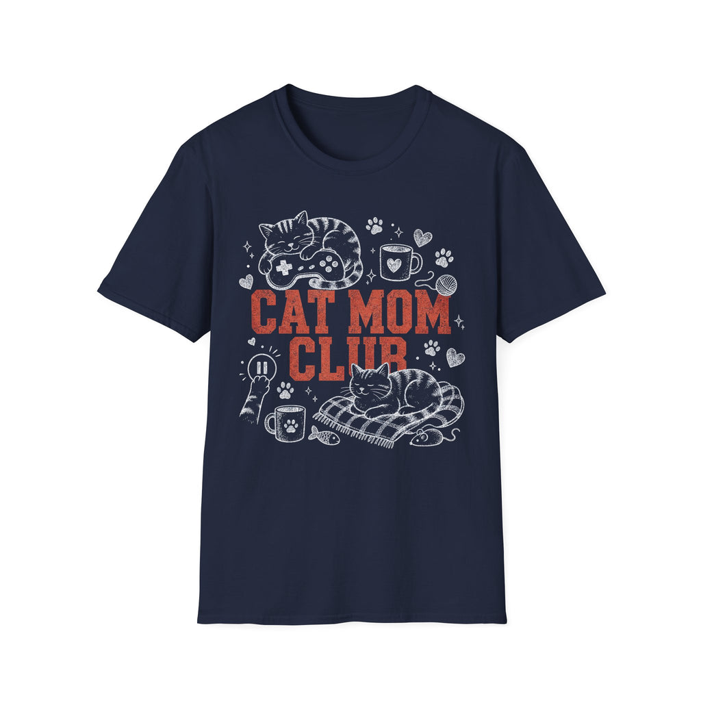 Cat Mom Club T-SHIRT