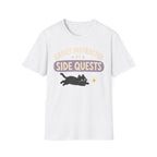 Easily Distracted By Side Quests - Cat Sparkle T-SHIRT