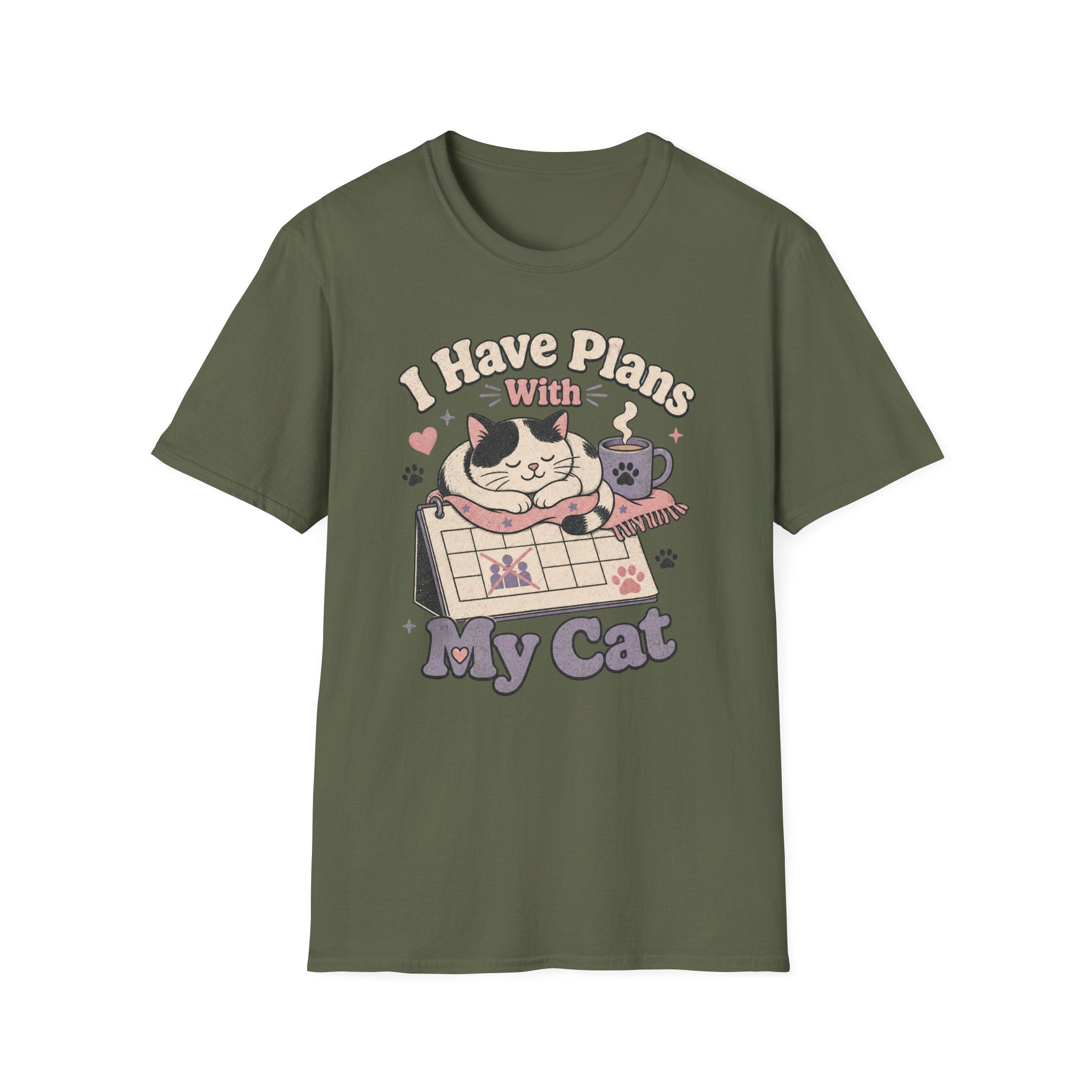 I Have Plans With My Cat T-SHIRT