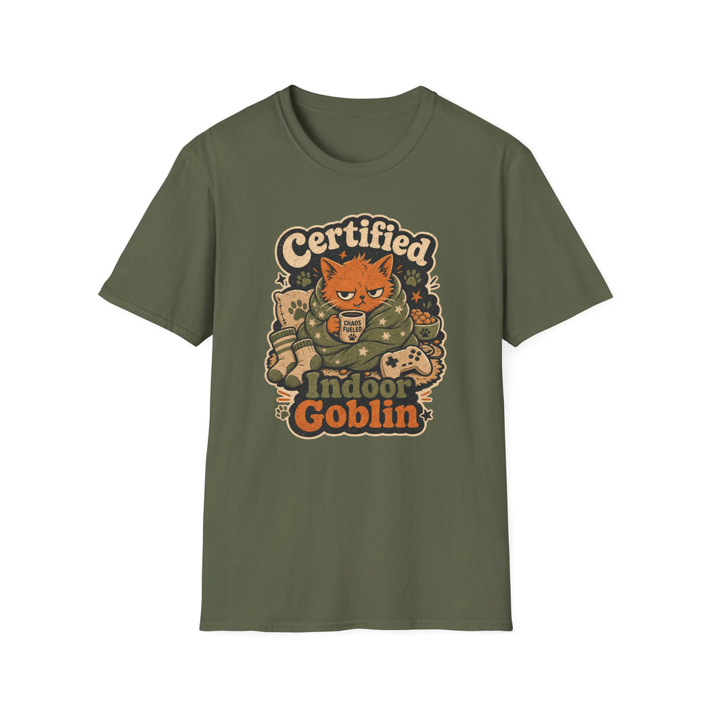 Certified Indoor Goblin T-SHIRT