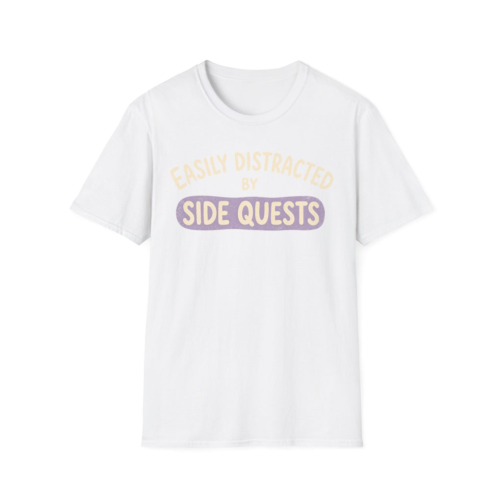 Easily Distracted By Side Quests - Highlight T-SHIRT
