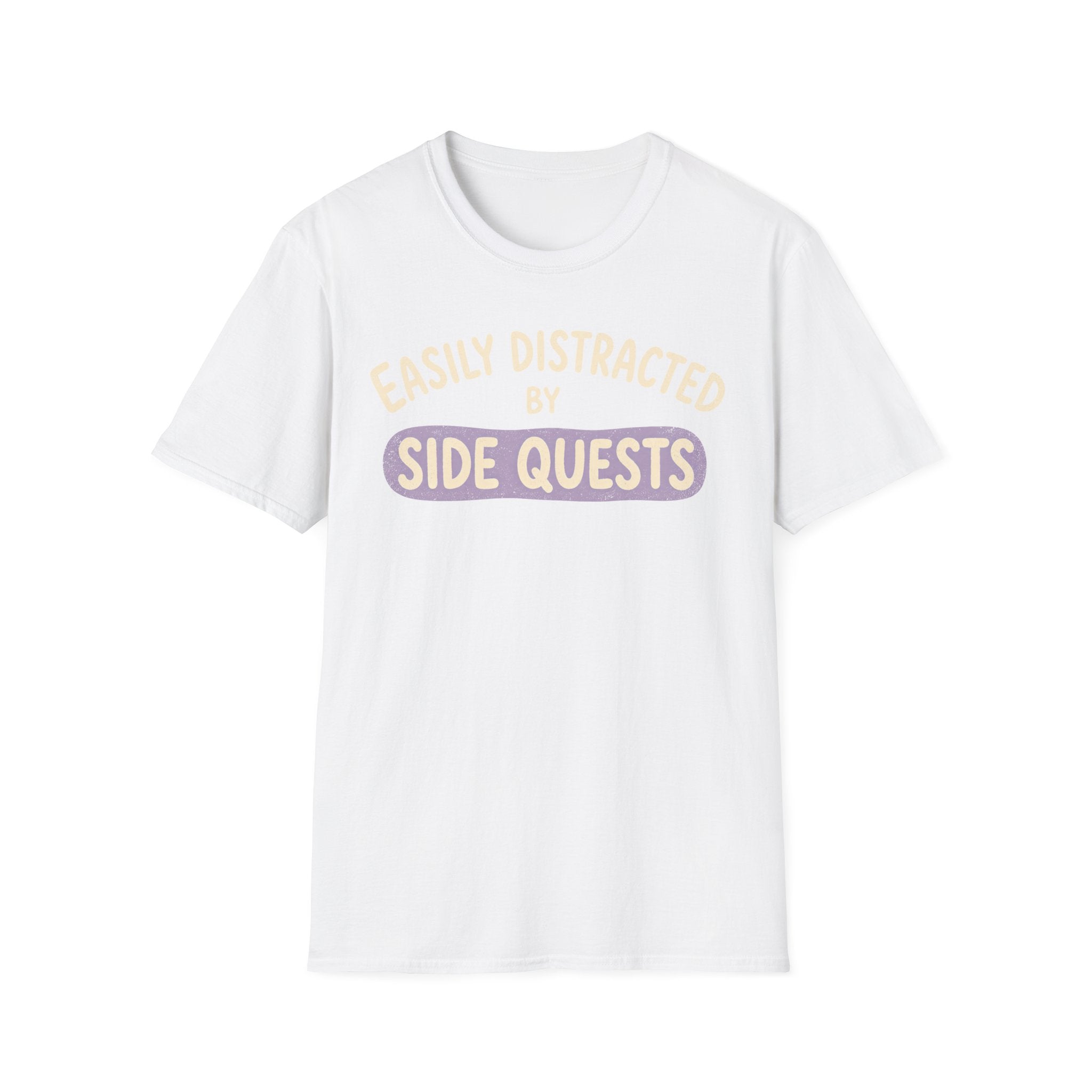 Easily Distracted By Side Quests - Highlight T-SHIRT