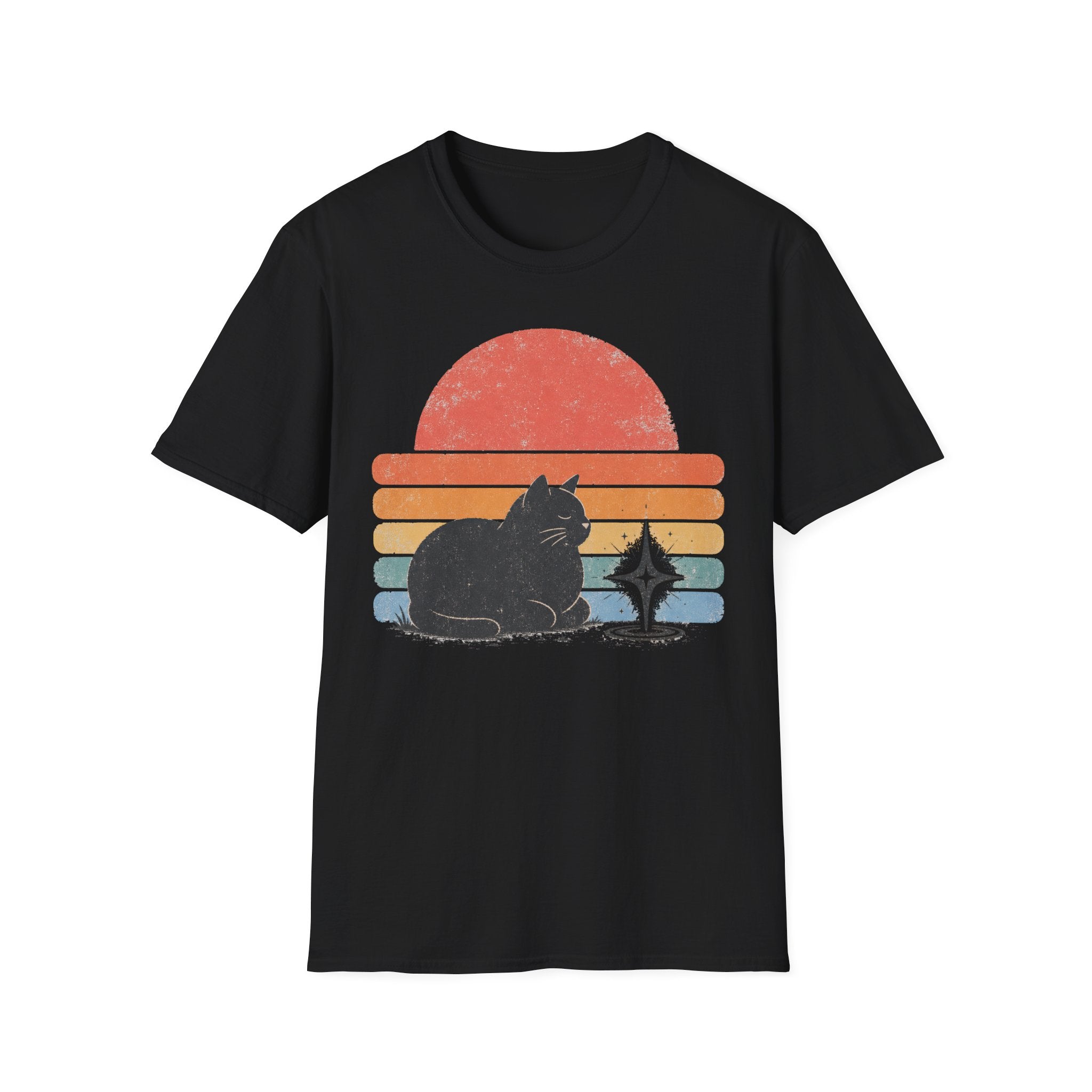 Save Point Sunset Cat T-SHIRT
