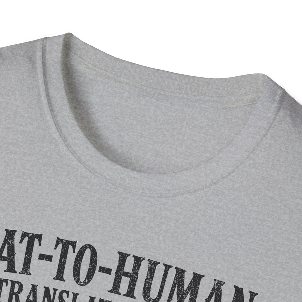 Cat-To-Human Translation Guide T-shirt