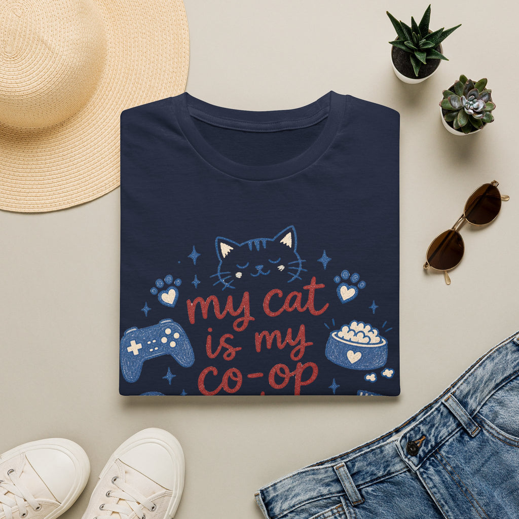 My Cat Is My Co-Op Partner T-SHIRT
