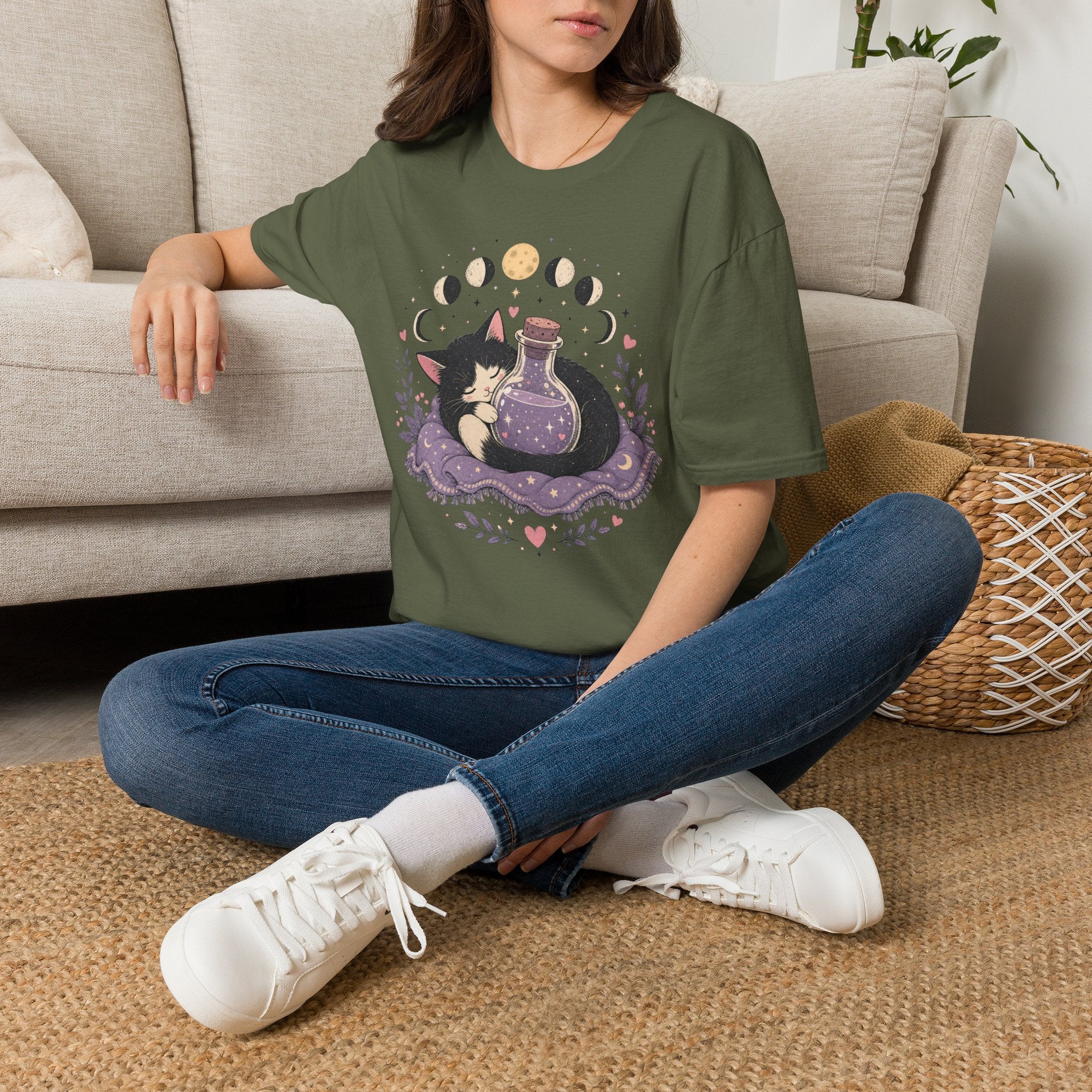 Potion Nap Cat T-SHIRT