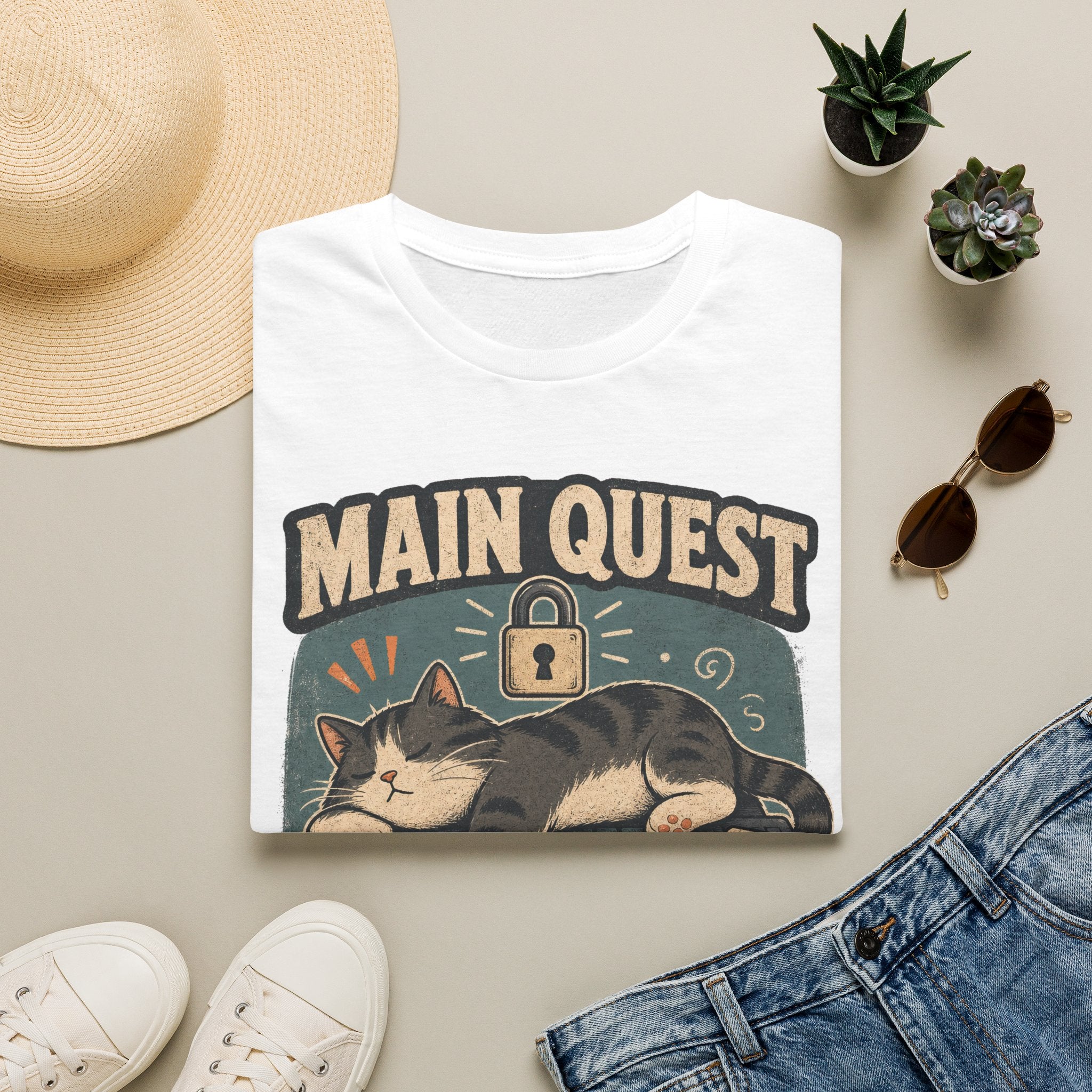 Main Quest Locked T-SHIRT