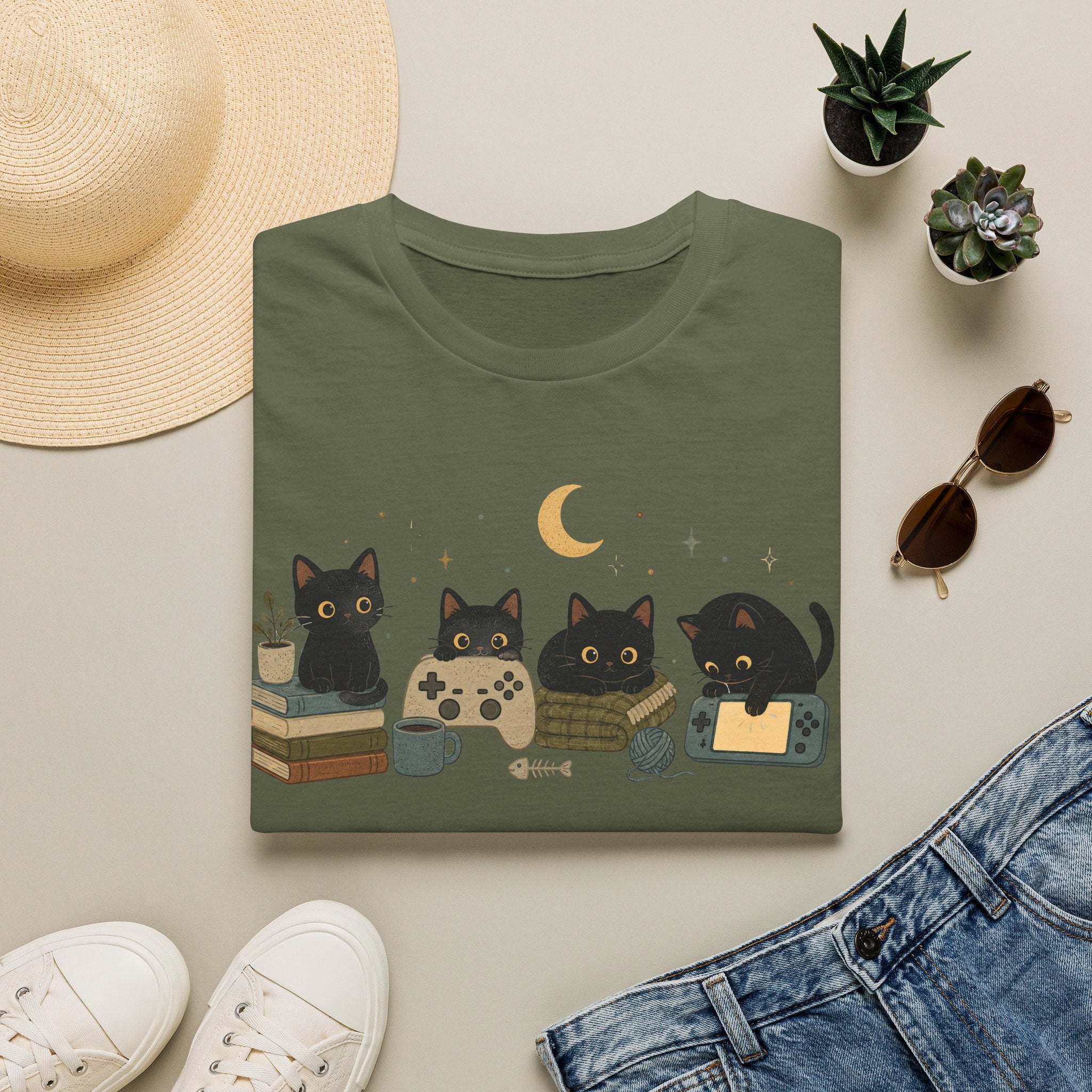 The Indoor Cats Gaming T-shirt