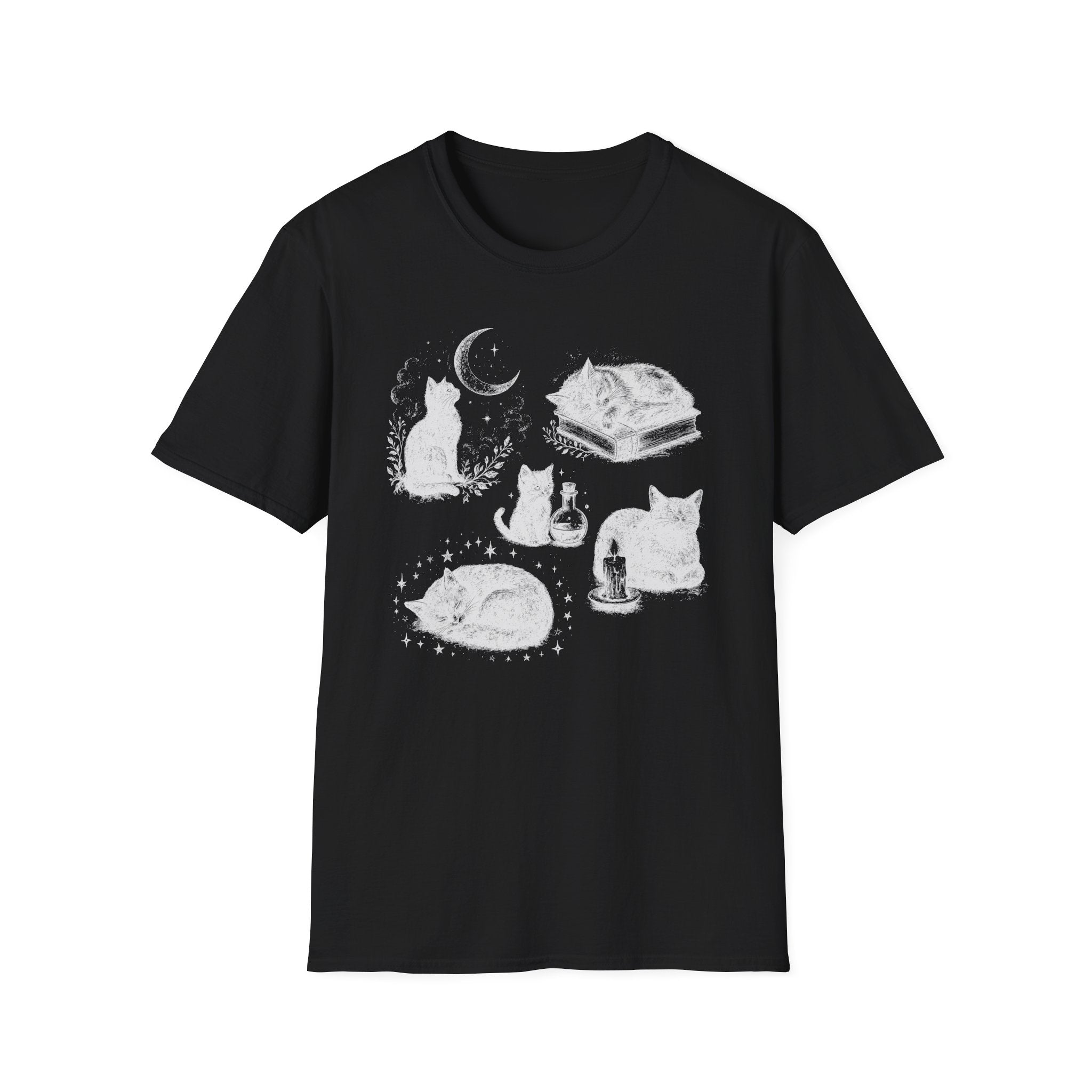 Cozy Familiar Sketch Sheet T-SHIRT