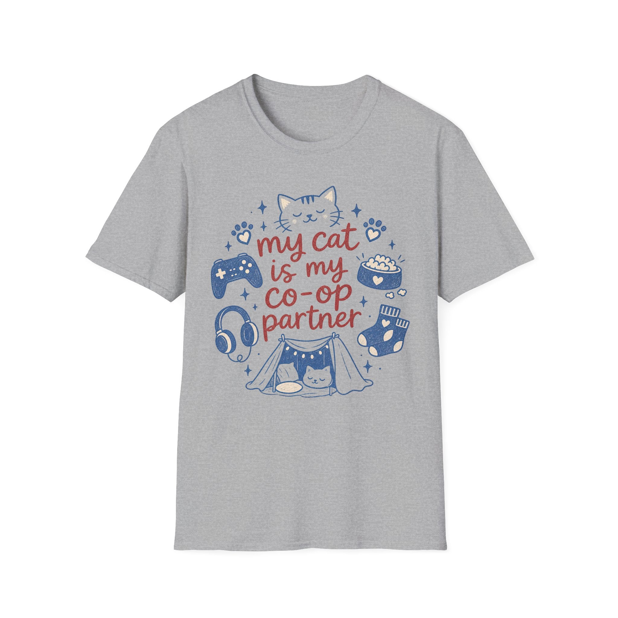 My Cat Is My Co-Op Partner T-SHIRT