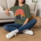 Save Point Sunset Cat T-SHIRT