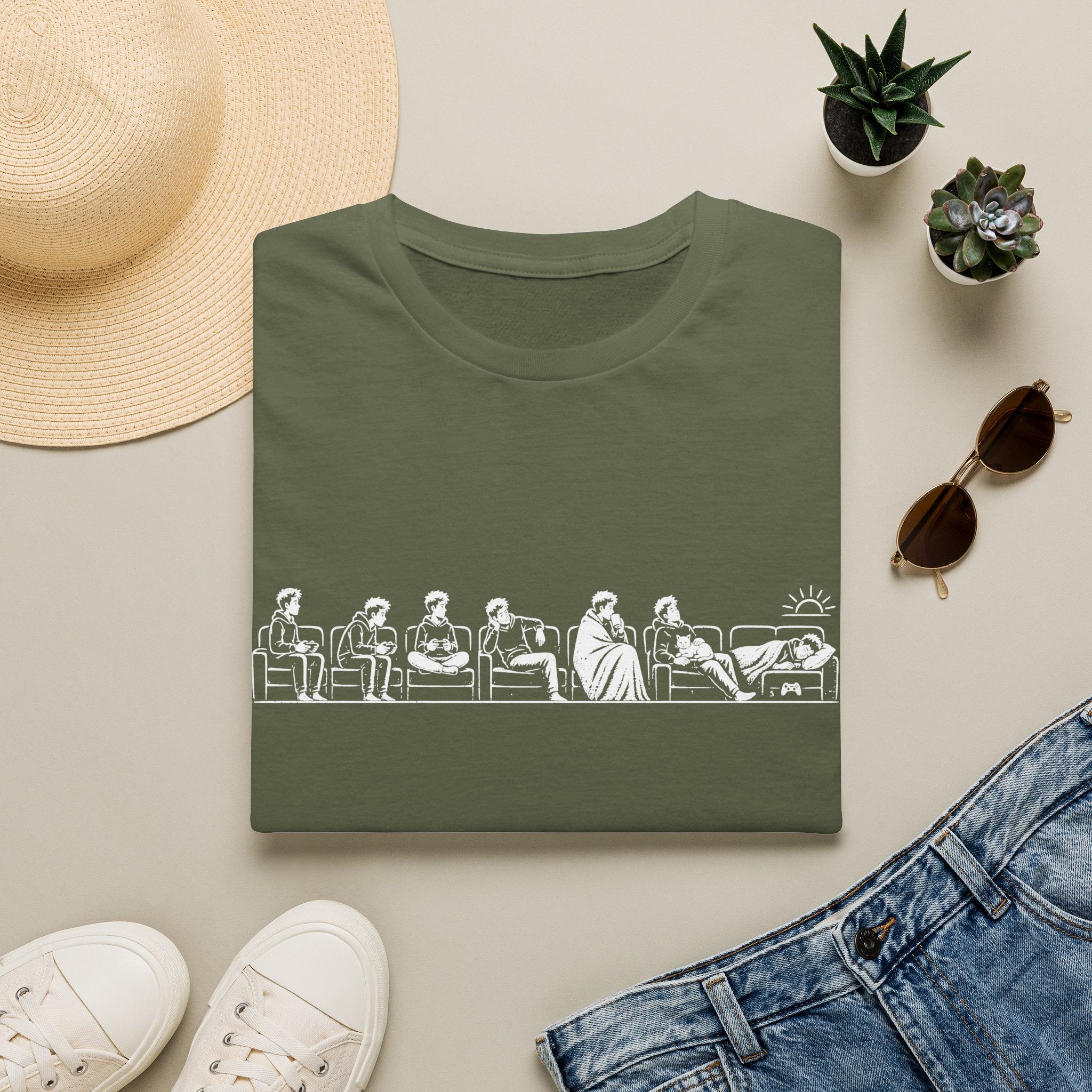 Couch Position Progression T-SHIRT