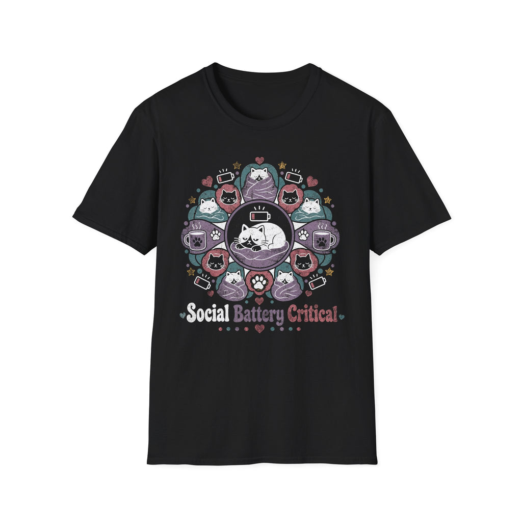 Social Battery Critical T-SHIRT