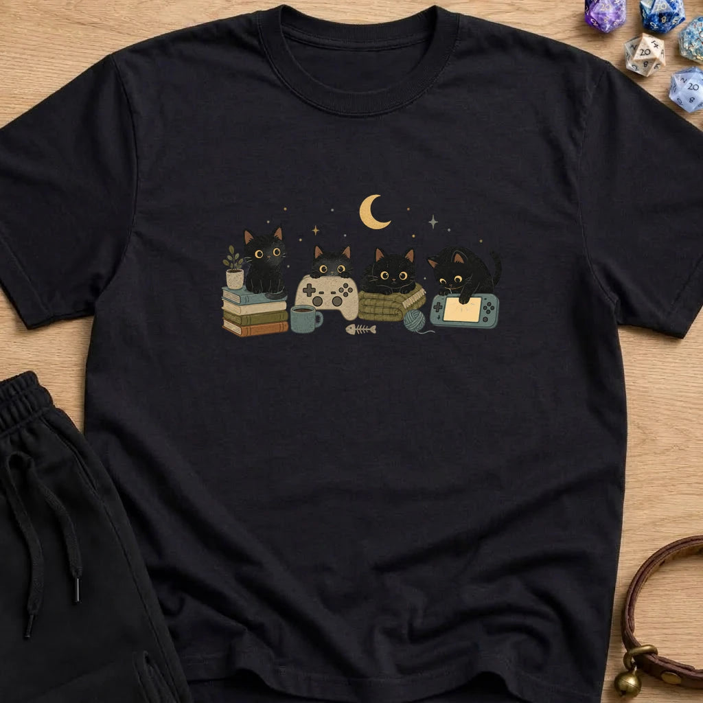 The Indoor Cats Gaming T-shirt