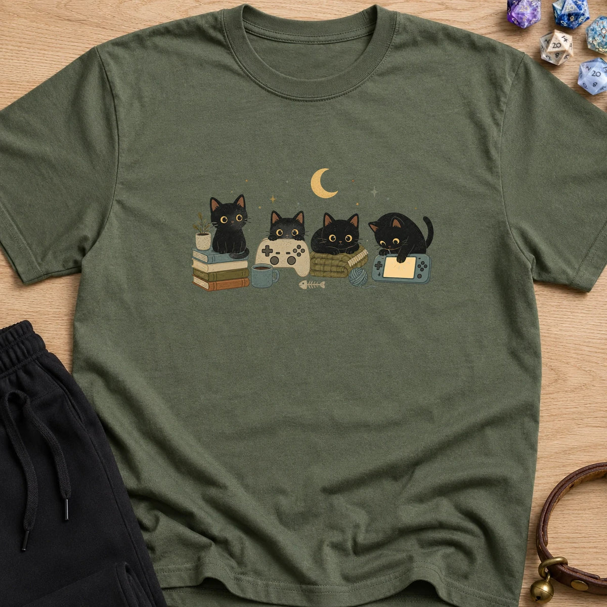 The Indoor Cats Gaming T-shirt