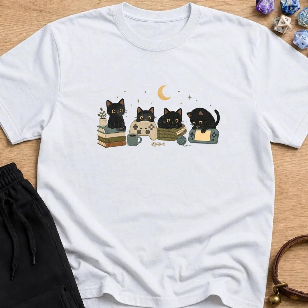 The Indoor Cats Gaming T-shirt